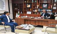 دیدار مدیرعامل شرکت شهرک های صنعتی استان خراسان شمالی با استاندار