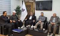 دیدار مدیرکل اوقاف استان با سرپرست شرکت شهرک‌های صنعتی خراسان شمالی