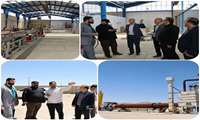 بازدید نماینده نهضت احیای واحدهای راکد معاونت توسعه روستایی و مناطق محروم نهاد ریاست‌جمهوری از واحدهای شهرک صنعتی جاجرم با هدف توسعه و احیای تولید