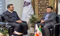 دیدار مدیرعامل پشتیبانی امور دام خراسان شمالی با سرپرست شرکت شهرک‌های صنعتی استان