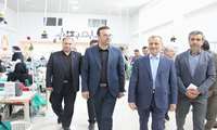 بازدید میدانی معاون اقتصادی استاندار خراسان شمالی از واحدهای تولیدی شهرک کارگاهی بجنورد؛ تاکید بر تسهیل گری و رفع موانع تولید