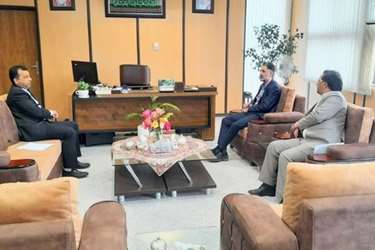 دیدار مدیر عامل شرکت شهرکهای صنعتی خراسان شمالی با مدیر کل دیوان محاسبات استان  