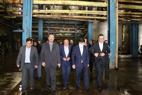 بازدید معاون صنایع عمومی وزارت صمت از واحدهای تولیدی مستقر در شهرک صنعتی بجنورد، اسفراین و شیروان