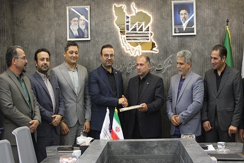 معارفه سرپرست حراست جدید شرکت شهرک‌های صنعتی خراسان شمالی